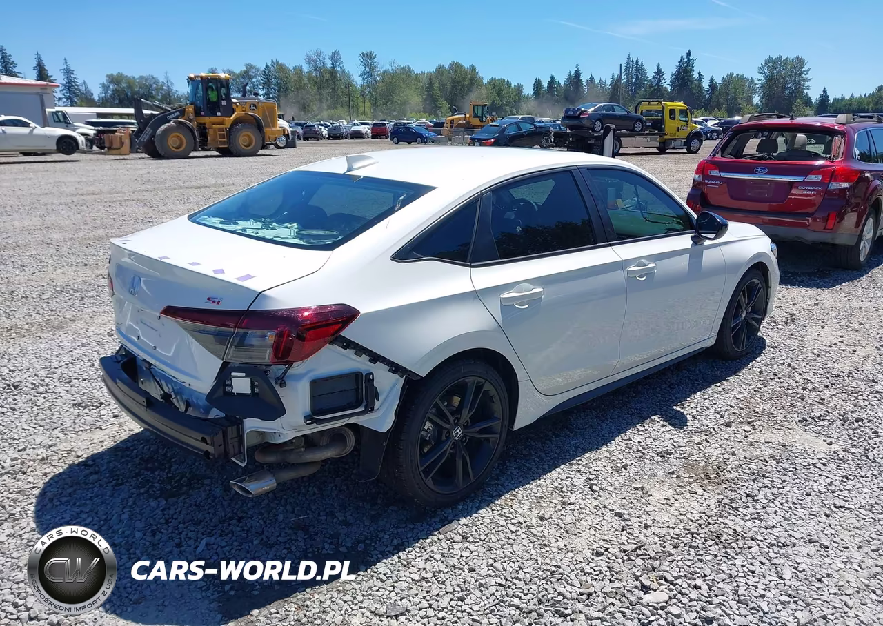 2026 Honda Civic Si Sedan VIN:2HGFE1E58TH474611 - 4