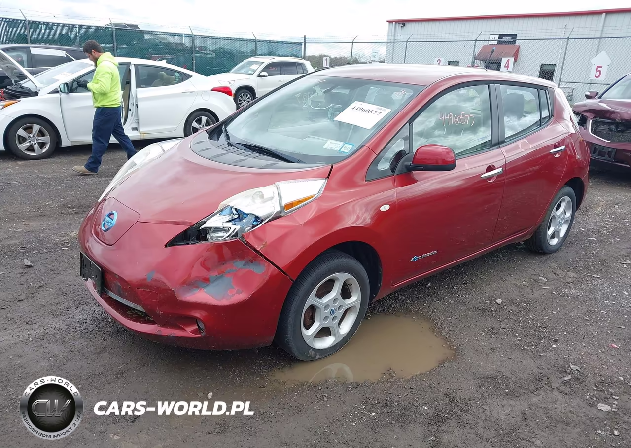2012 Nissan Leaf Sl VIN:JN1AZ0CPXCT022838 - 2
