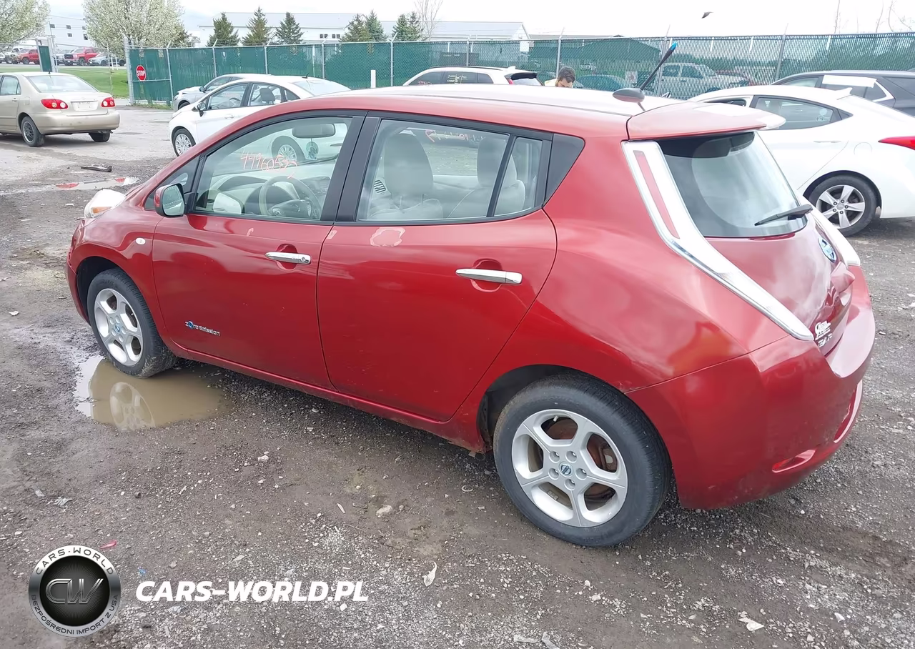 2012 Nissan Leaf Sl VIN:JN1AZ0CPXCT022838 - 3