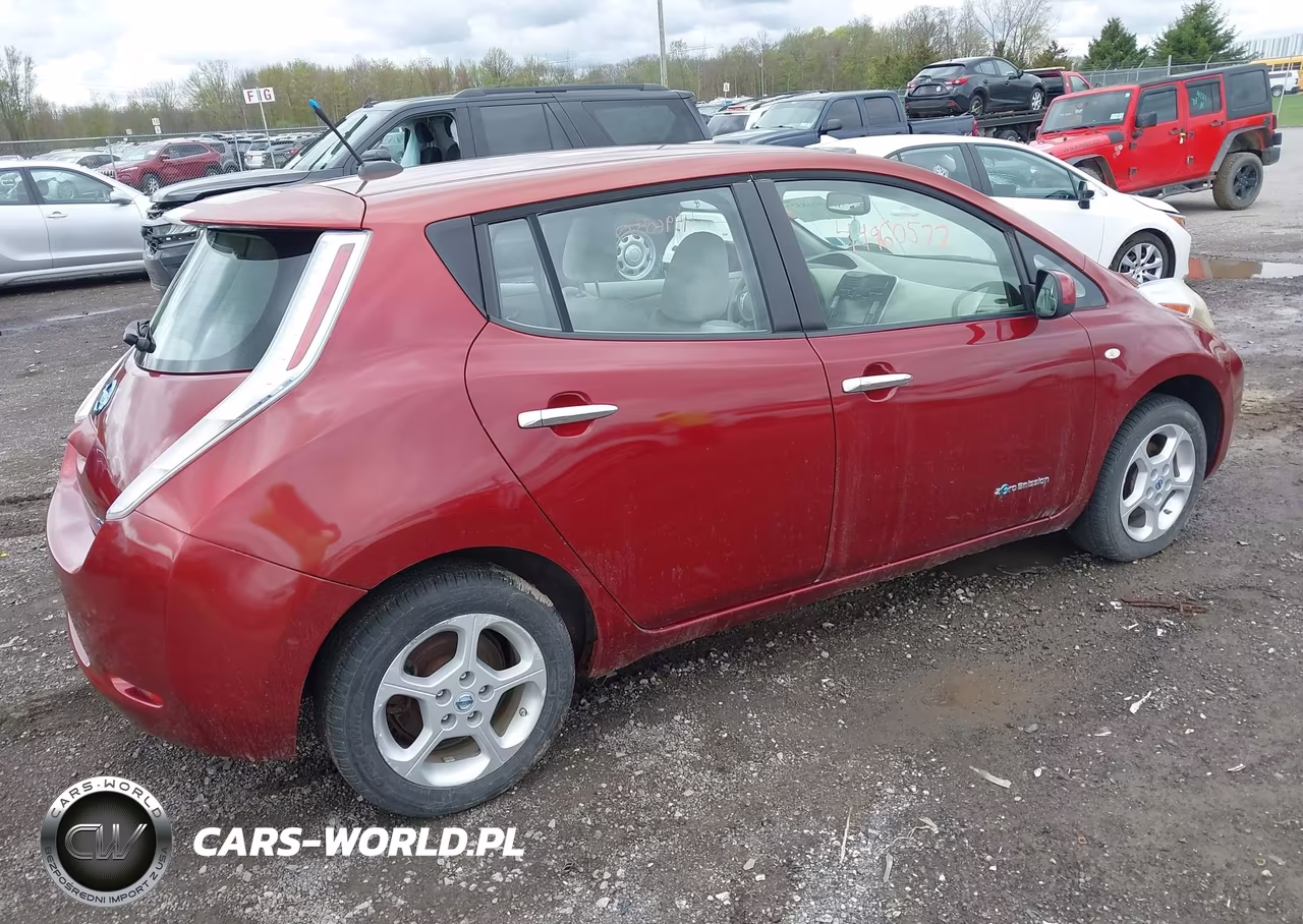 2012 Nissan Leaf Sl VIN:JN1AZ0CPXCT022838 - 4