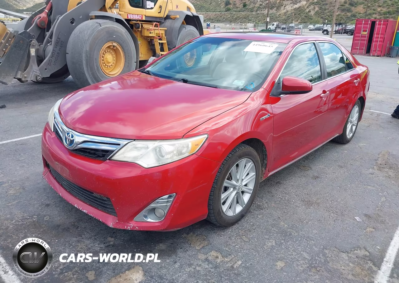 2012 Toyota Camry Hybrid Xle VIN:4T1BD1FK6CU012559 - 2