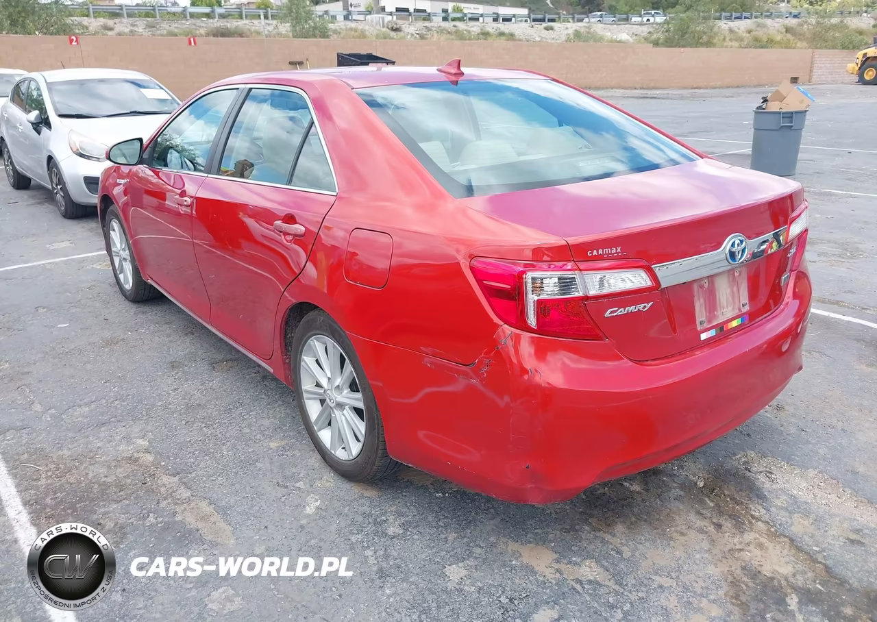 2012 Toyota Camry Hybrid Xle VIN:4T1BD1FK6CU012559 - 3