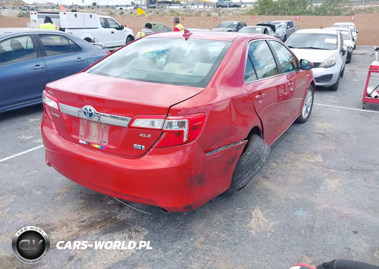 2012 Toyota Camry Hybrid Xle VIN:4T1BD1FK6CU012559 - 4
