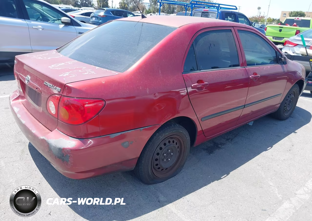 2003 Toyota Corolla Ce VIN:1NXBR32E53Z182585 - 4