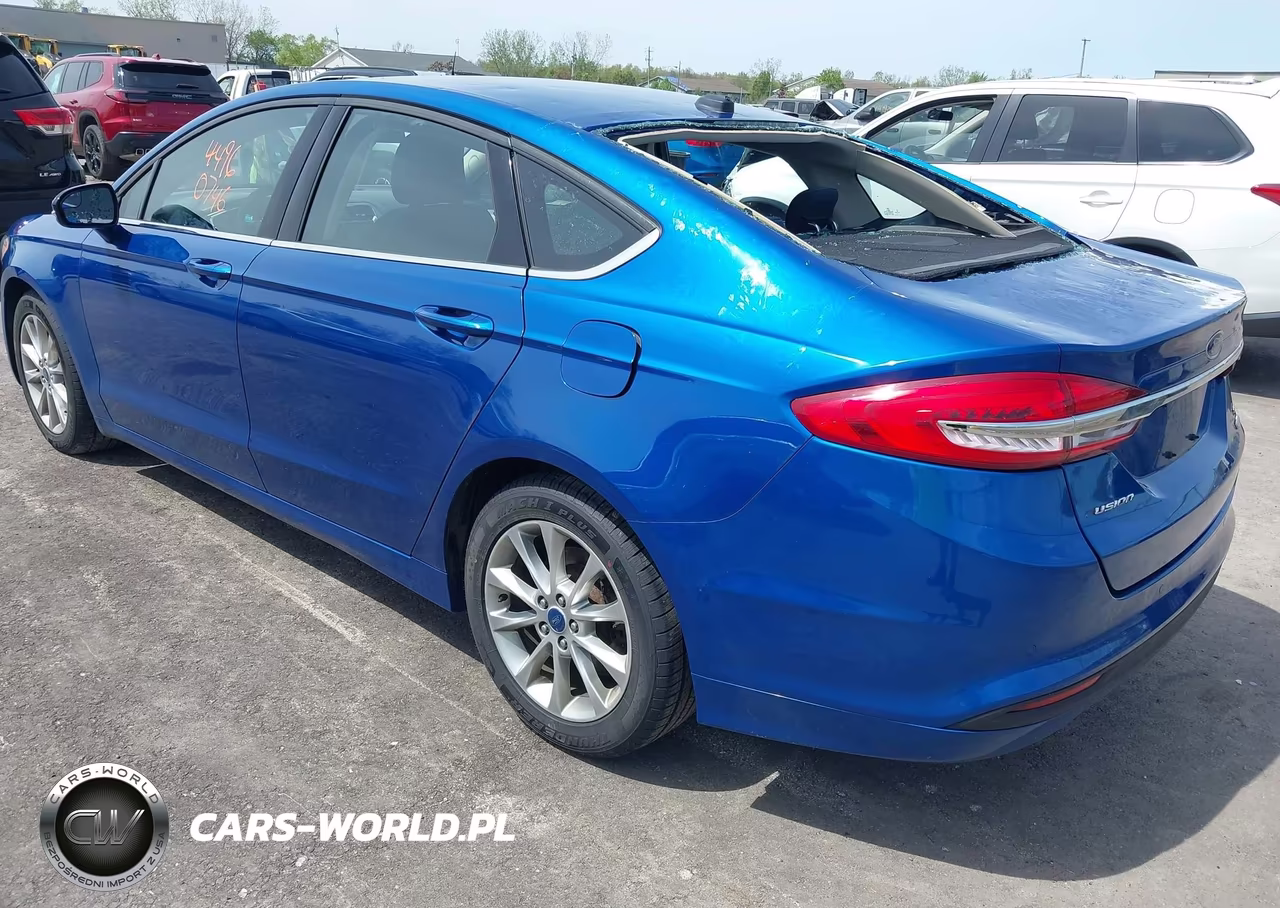 2017 Ford Fusion Se VIN:3FA6P0HDXHR411694 - 3