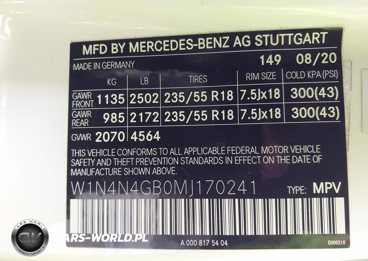 2021 Mercedes-Benz Gla 250 VIN:W1N4N4GB0MJ170241 - 9