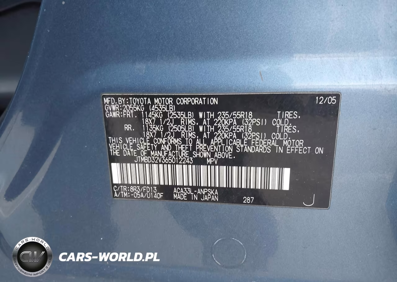 2006 Toyota Rav4 Sport VIN:JTMBD32V365012243 - 9
