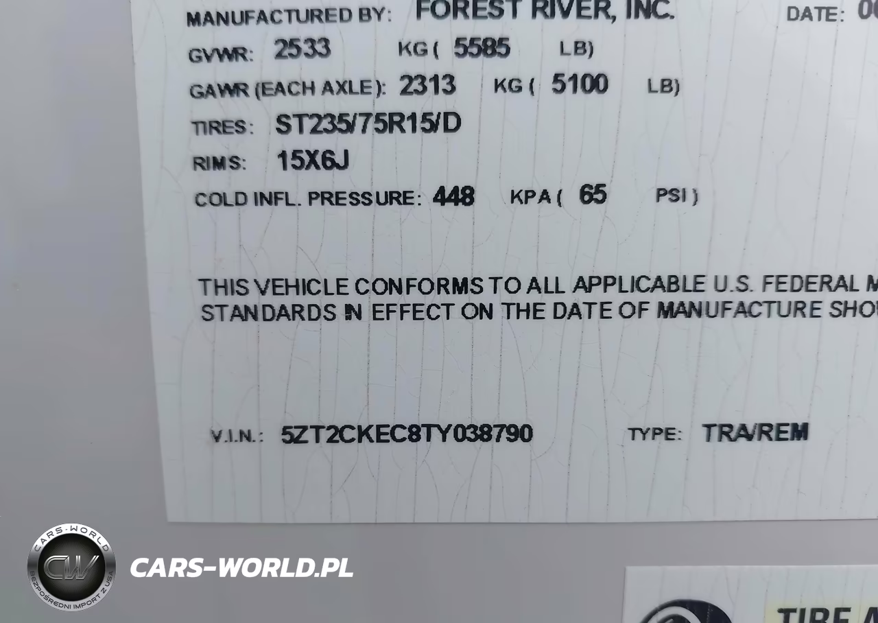 2026 Forest River Other VIN:5ZT2CKEC8TY038790 - 9