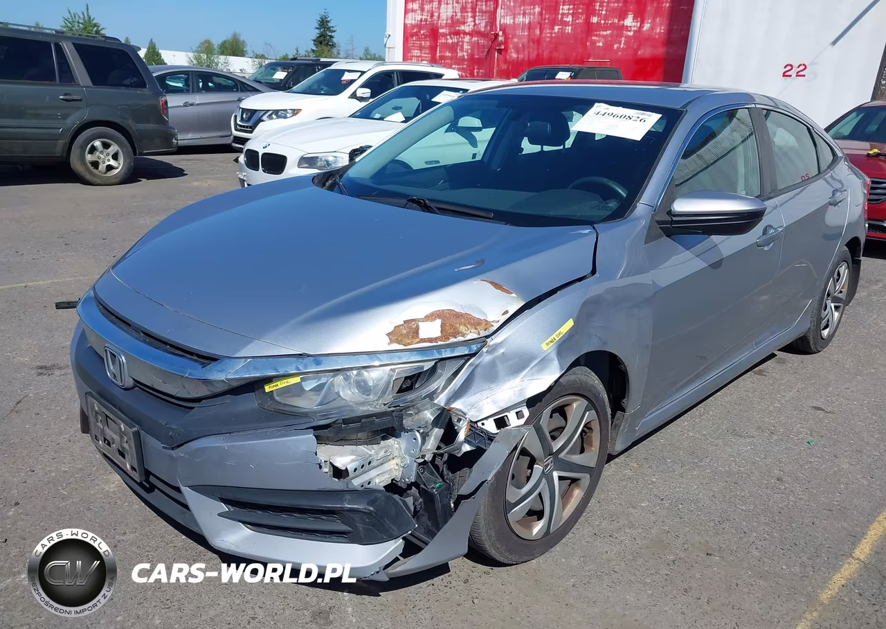 2018 Honda Civic Lx VIN:2HGFC2F57JH538029 - 2