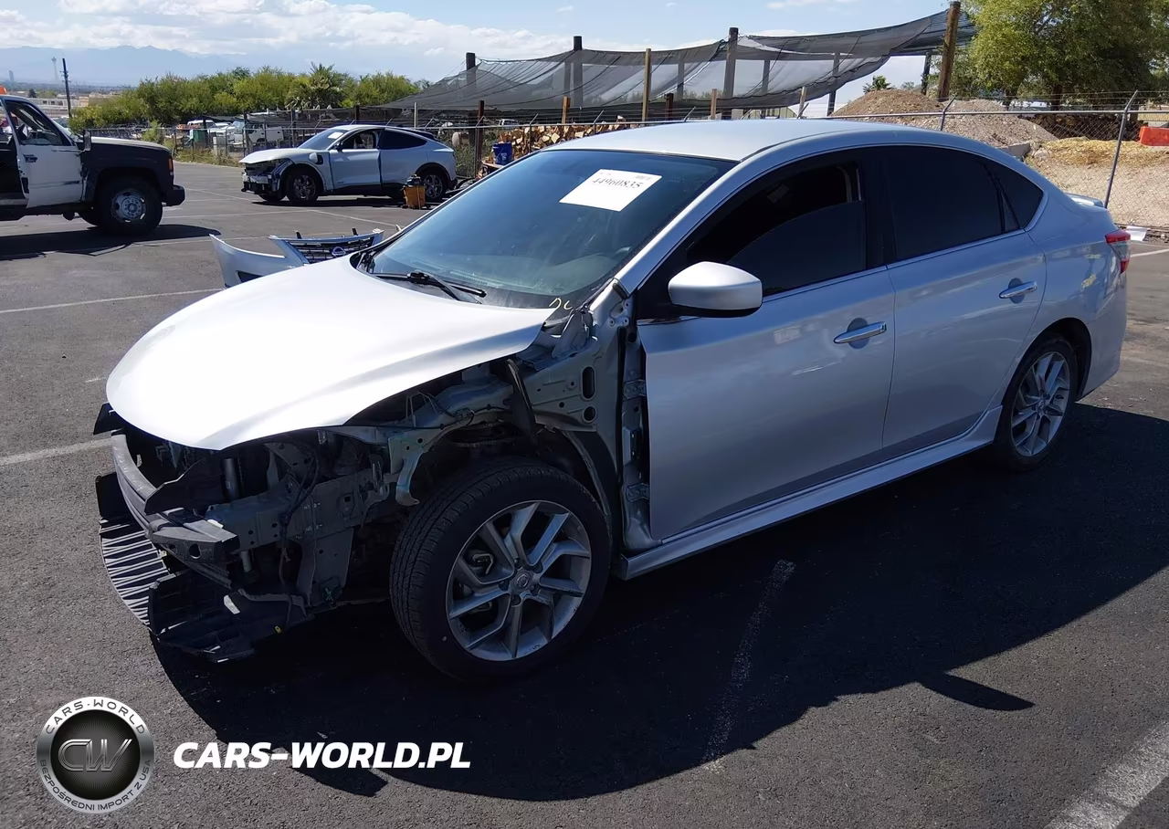 2013 Nissan Sentra Sr VIN:3N1AB7AP8DL681572 - 2