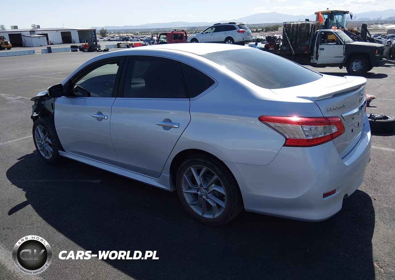 2013 Nissan Sentra Sr VIN:3N1AB7AP8DL681572 - 3