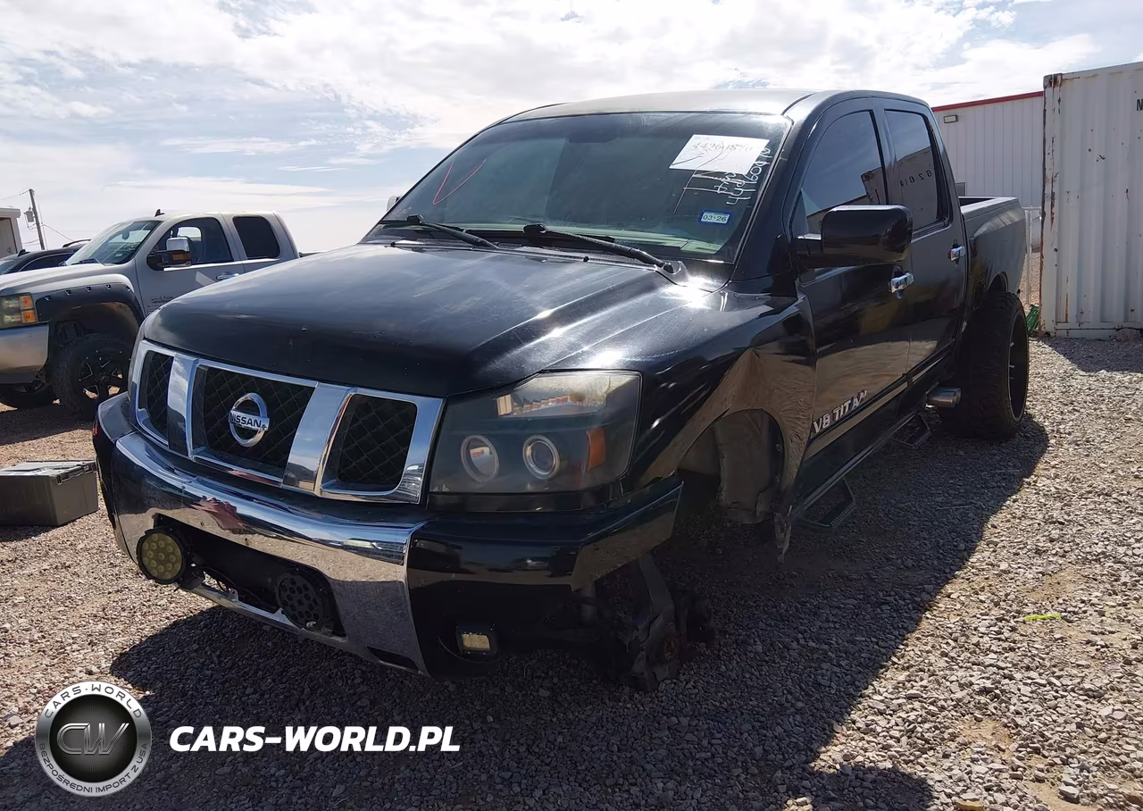 2007 Nissan Titan Se VIN:1N6AA07A27N238958 - 2
