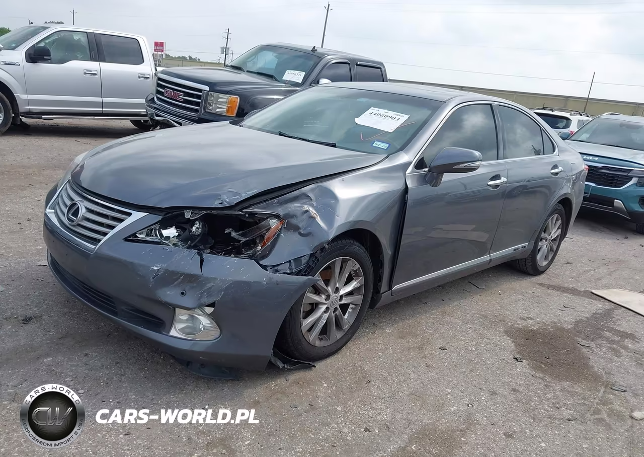 2012 Lexus Es 350 VIN:JTHBK1EG5C2500452 - 2