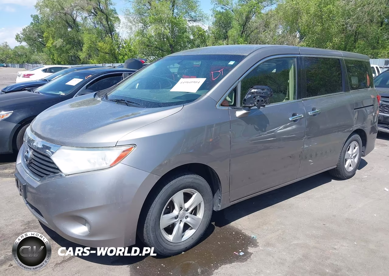 2012 Nissan Quest Sv VIN:JN8AE2KPXC9044023 - 2