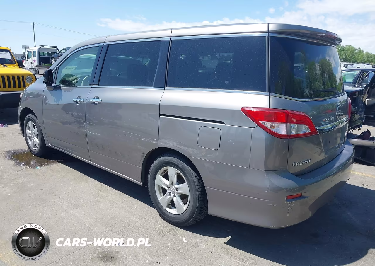 2012 Nissan Quest Sv VIN:JN8AE2KPXC9044023 - 3