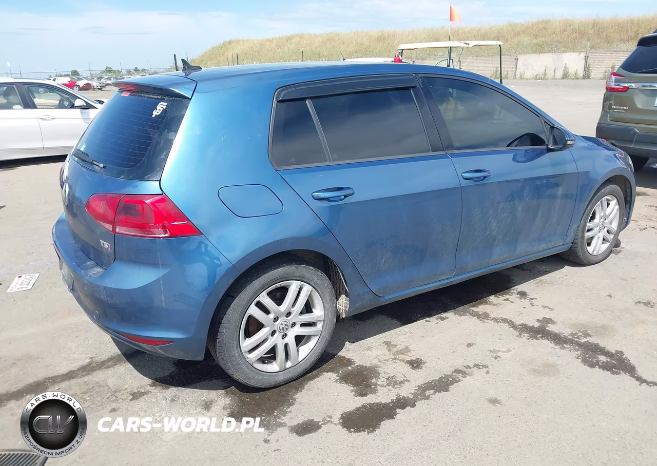 2016 Volkswagen Golf Tsi S 4-Door VIN:3VW217AU6GM063317 - 4