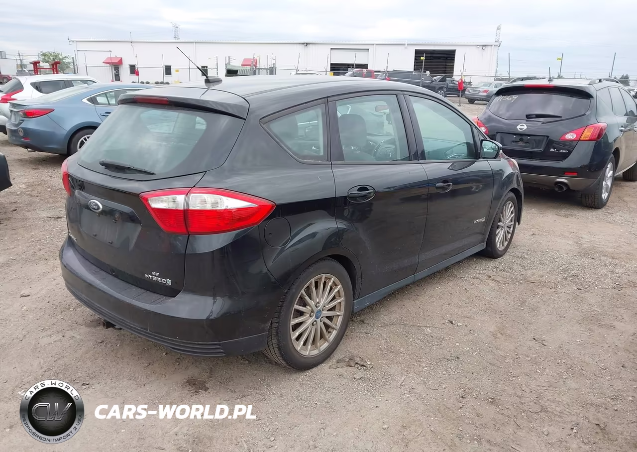 2013 Ford C-Max Hybrid Se VIN:1FADP5AU0DL501704 - 4
