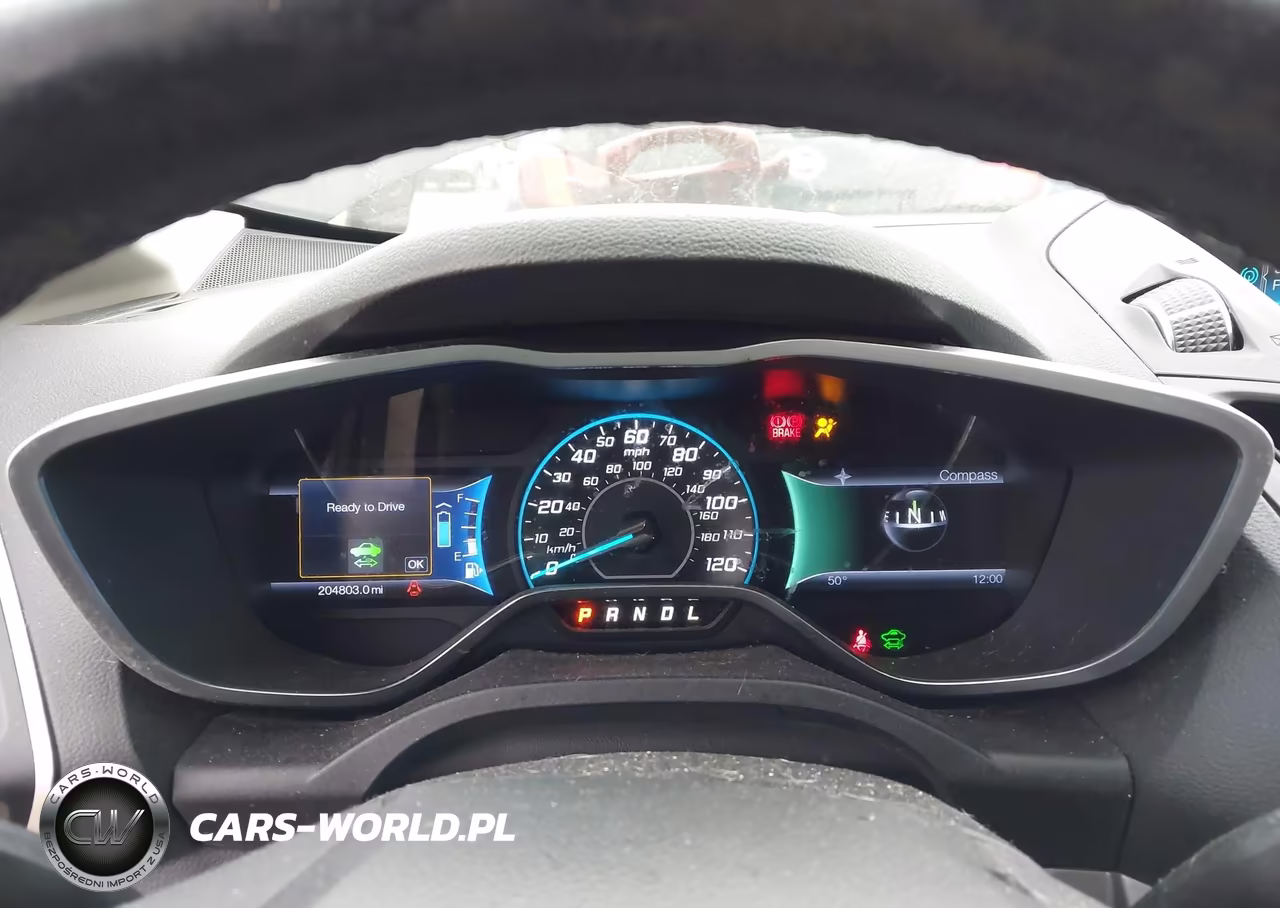 2013 Ford C-Max Hybrid Se VIN:1FADP5AU0DL501704 - 7