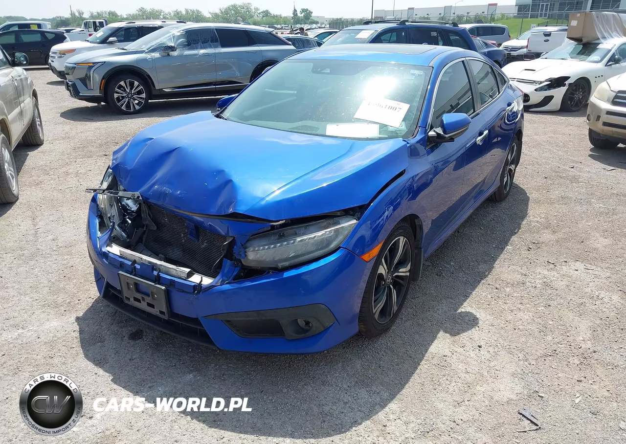 2016 Honda Civic Touring VIN:19XFC1F96GE040811 - 2