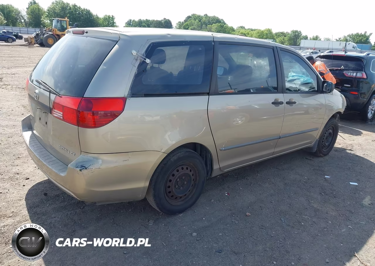 2004 Toyota Sienna Ce VIN:5TDZA29C04S017963 - 4