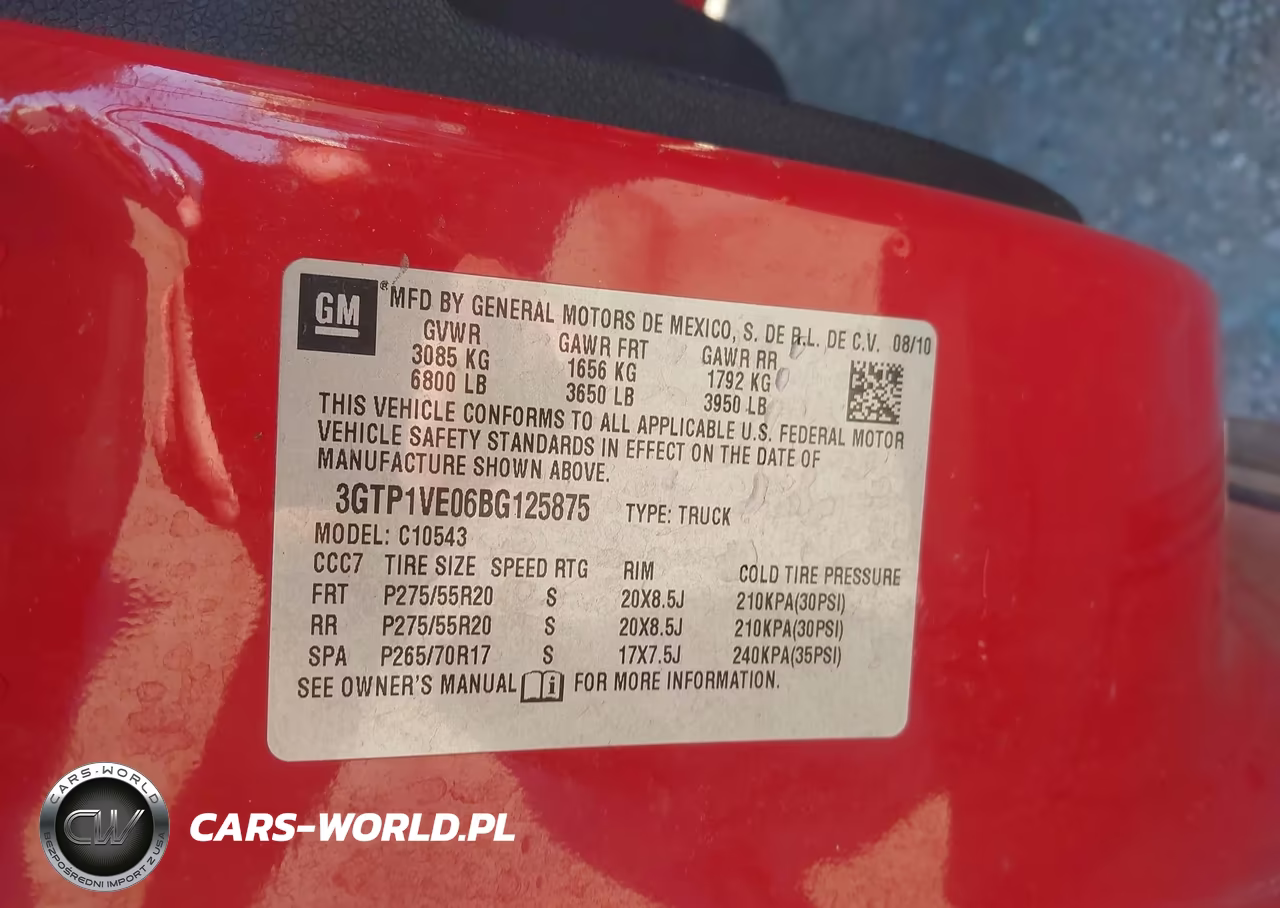 2011 GMC Sierra 1500 Sle VIN:3GTP1VE06BG125875 - 9