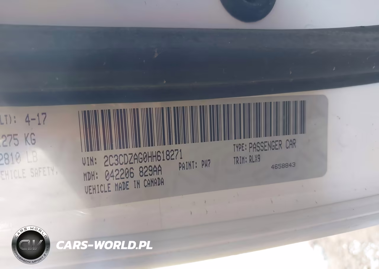 2017 Dodge Challenger Sxt Plus VIN:2C3CDZAG0HH618271 - 9