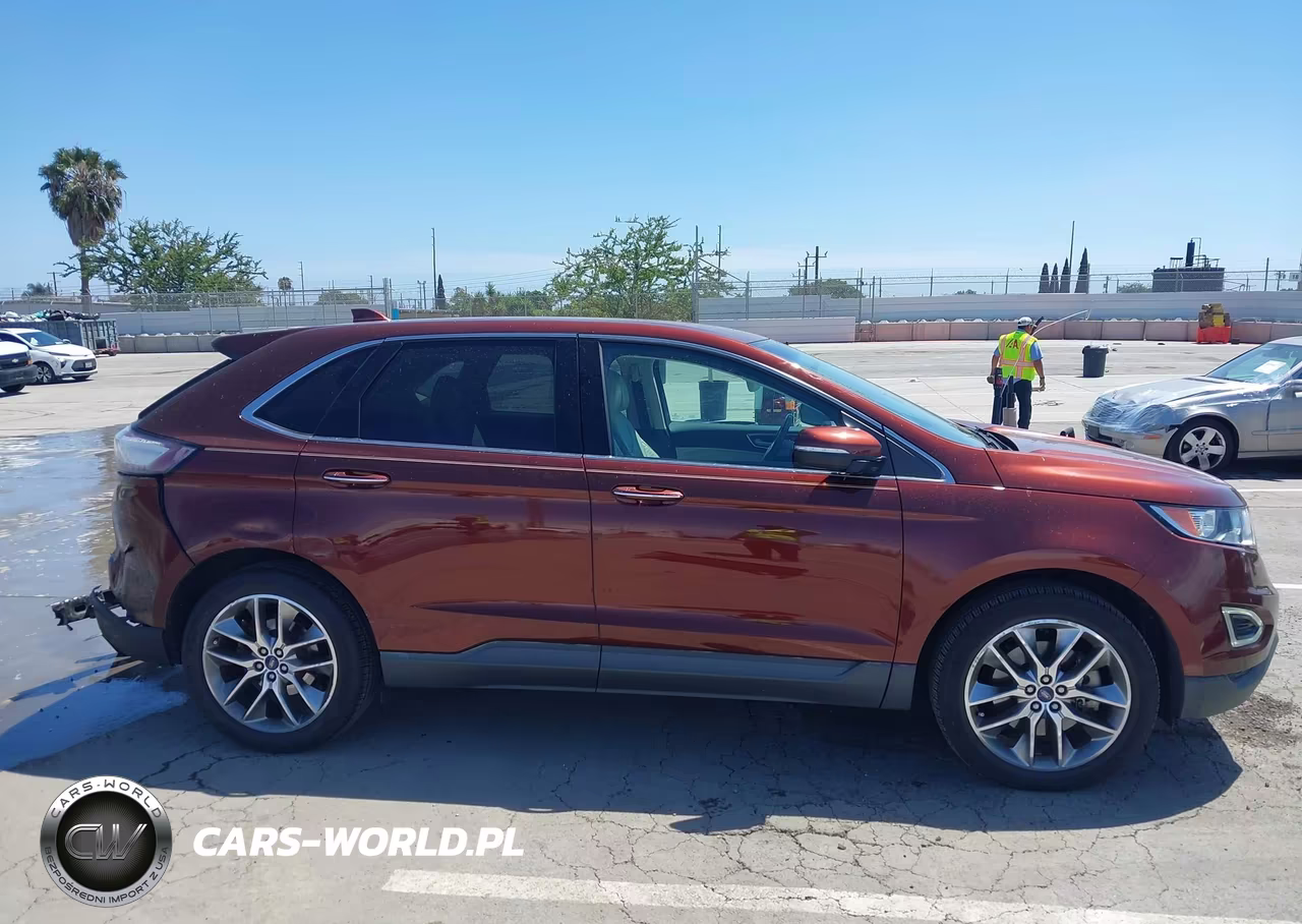 2015 Ford Edge Titanium VIN:2FMTK3K87FBC29662 - 13