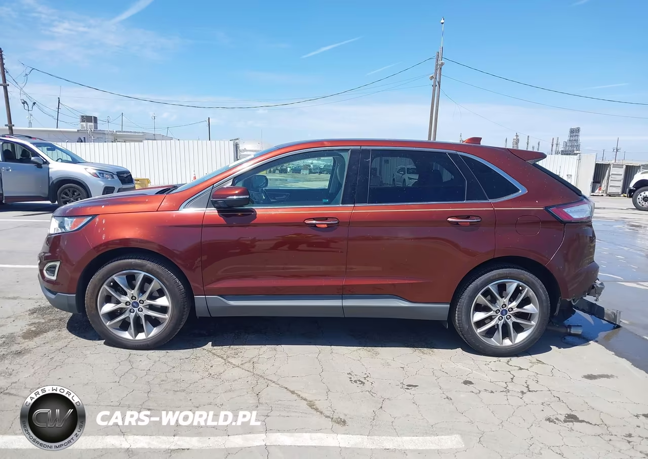 2015 Ford Edge Titanium VIN:2FMTK3K87FBC29662 - 14