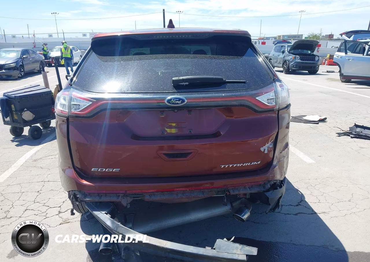 2015 Ford Edge Titanium VIN:2FMTK3K87FBC29662 - 16