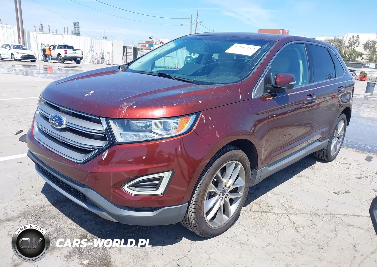 2015 Ford Edge Titanium VIN:2FMTK3K87FBC29662 - 2