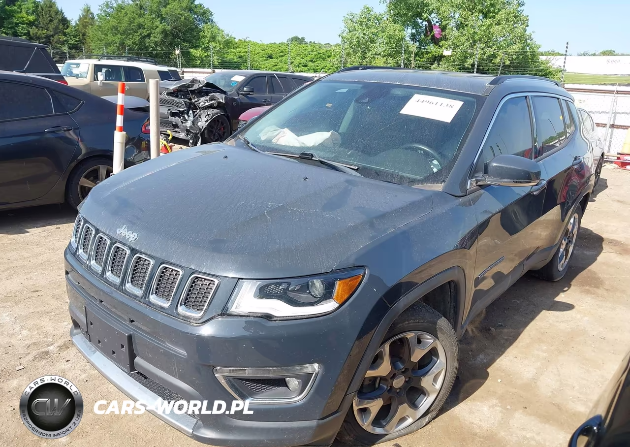 2018 Jeep Compass Limited Fwd VIN:3C4NJCCB7JT357889 - 2