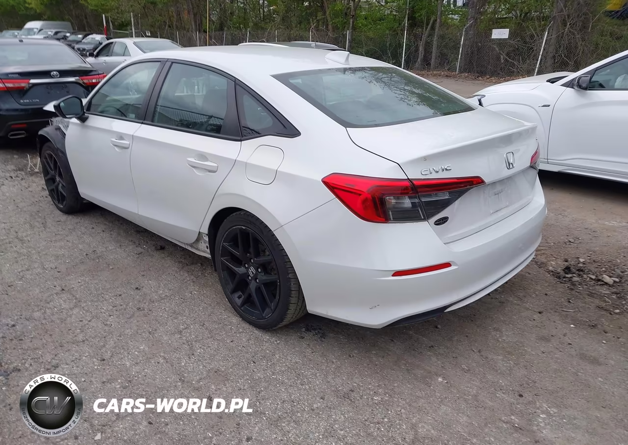 2022 Honda Civic Sport VIN:2HGFE2F52NH501700 - 3