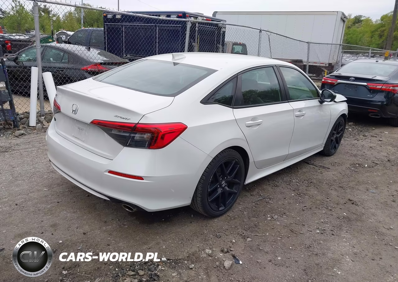 2022 Honda Civic Sport VIN:2HGFE2F52NH501700 - 4