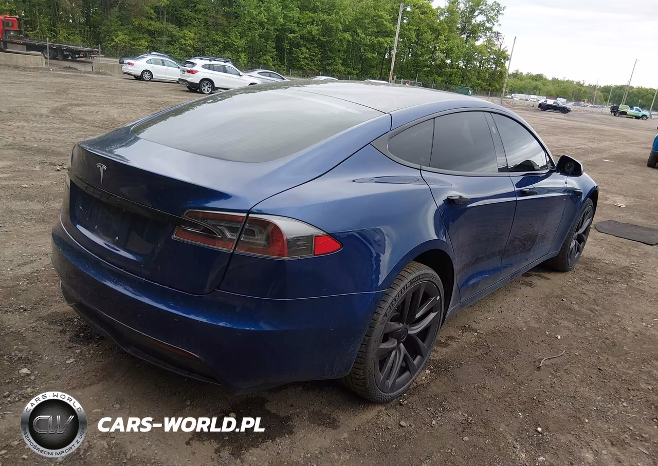 2021 Tesla Model S Long Range Dual Motor All-Wheel Drive VIN:5YJSA1E5XMF428455 - 4