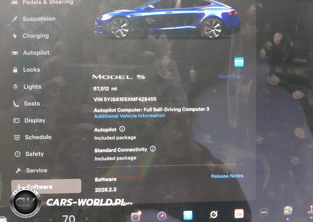2021 Tesla Model S Long Range Dual Motor All-Wheel Drive VIN:5YJSA1E5XMF428455 - 7