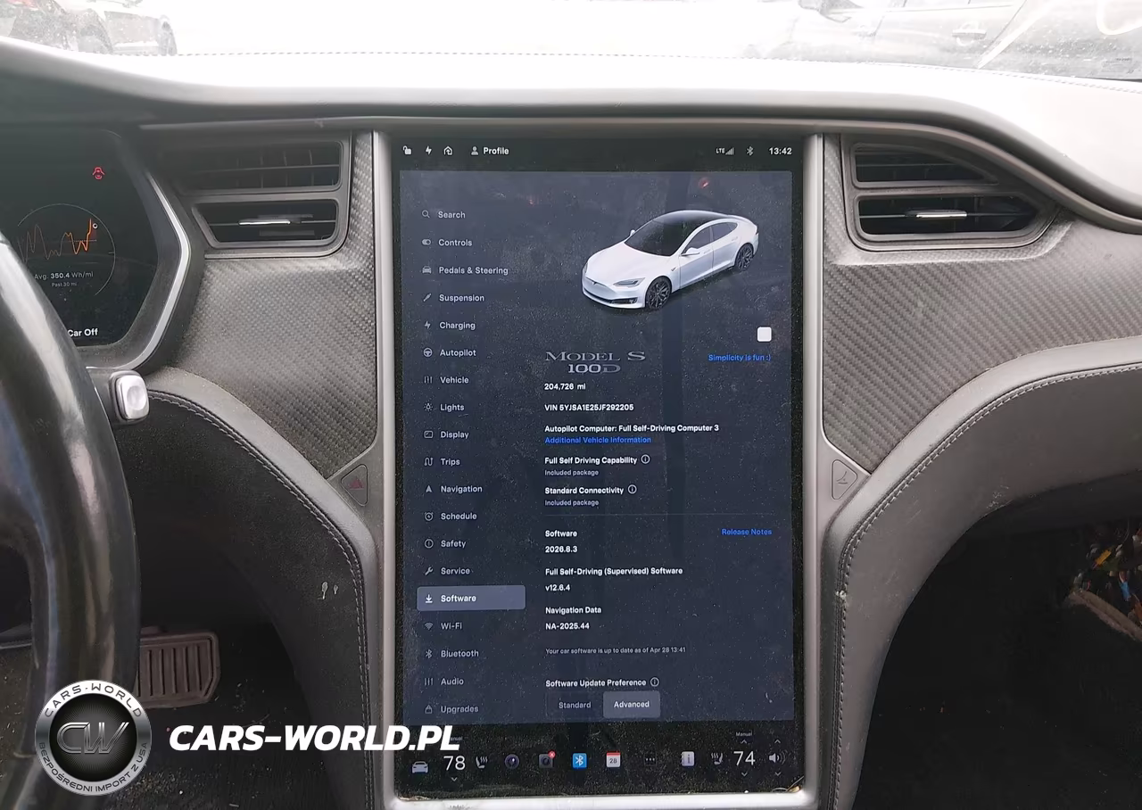 2018 Tesla Model S VIN:5YJSA1E25JF292205 - 18