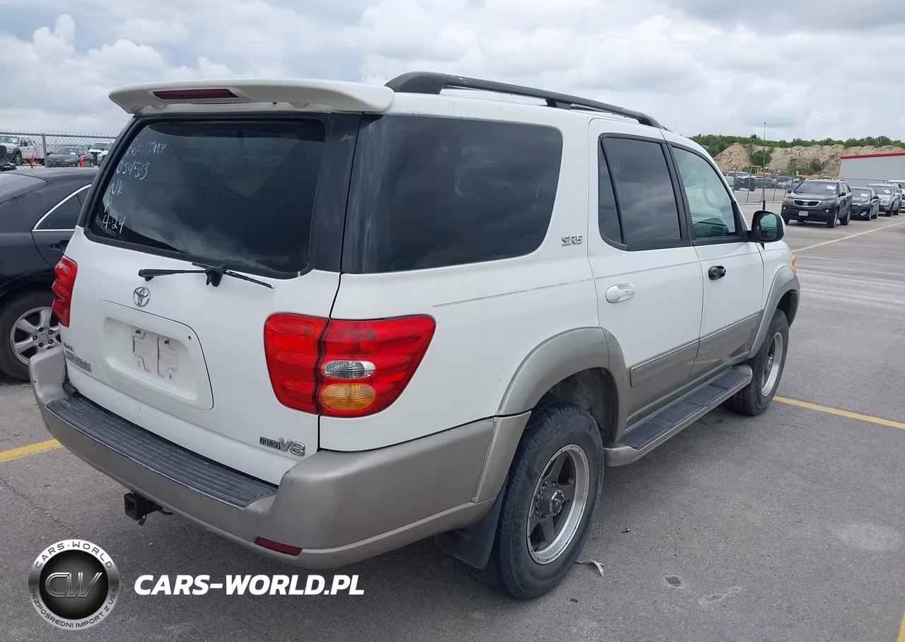 2001 Toyota Sequoia Sr5 V8 VIN:5TDZT34A91S054513 - 4