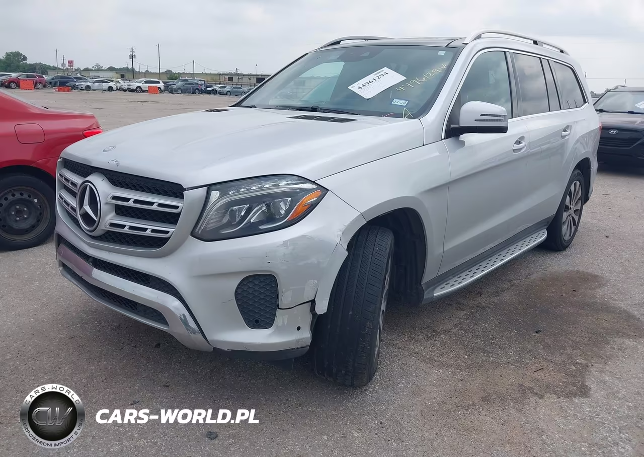 2017 Mercedes-Benz Gls 450 4Matic VIN:4JGDF6EE3HA787941 - 2