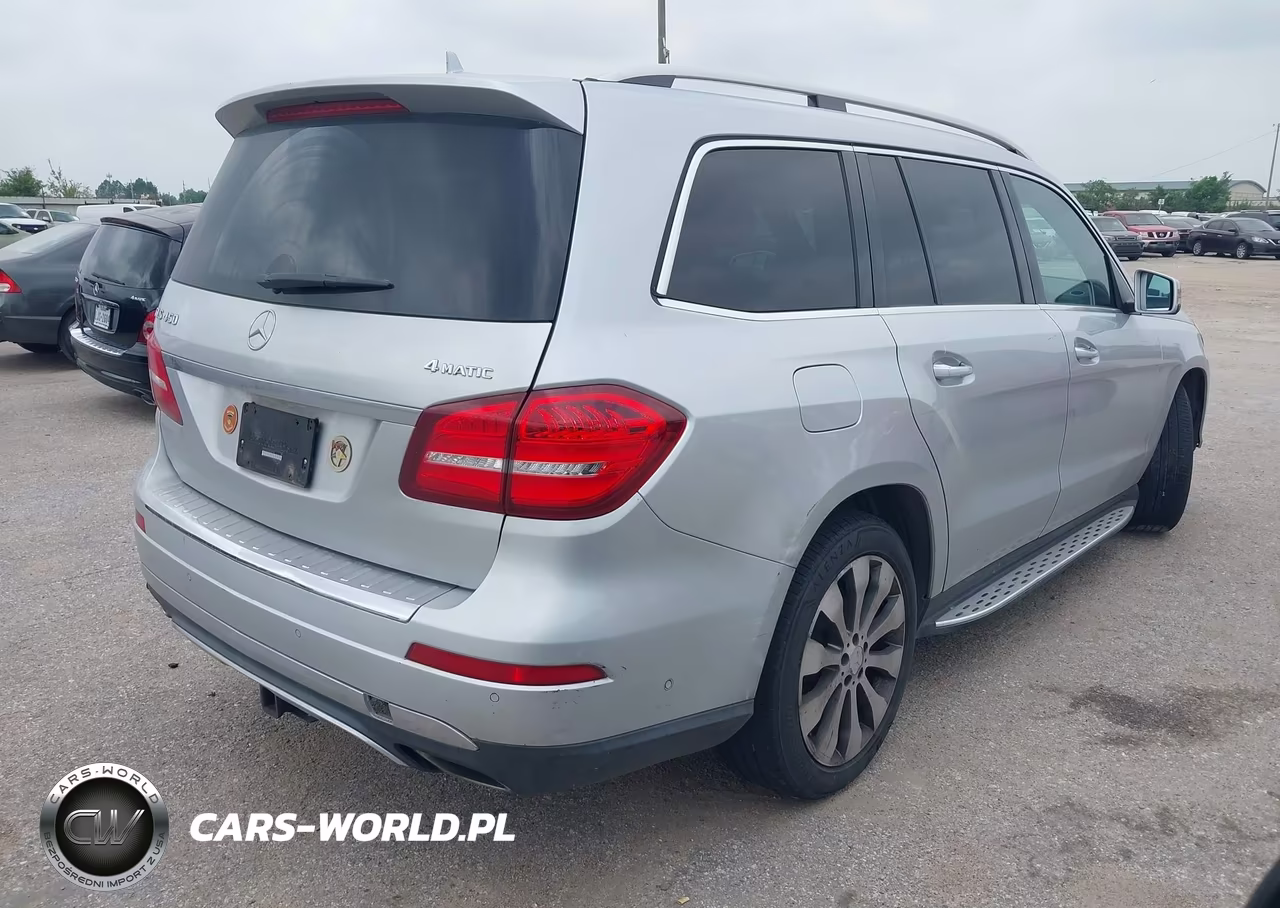 2017 Mercedes-Benz Gls 450 4Matic VIN:4JGDF6EE3HA787941 - 4