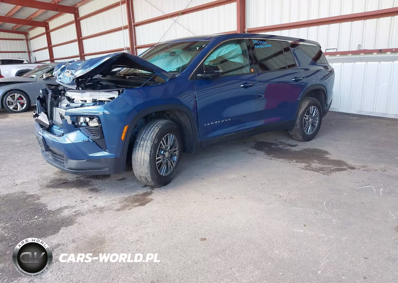 2024 Chevrolet Traverse Fwd Ls VIN:1GNEVFKS3RJ191470 - 2