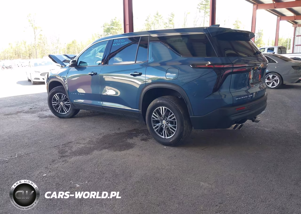 2024 Chevrolet Traverse Fwd Ls VIN:1GNEVFKS3RJ191470 - 3