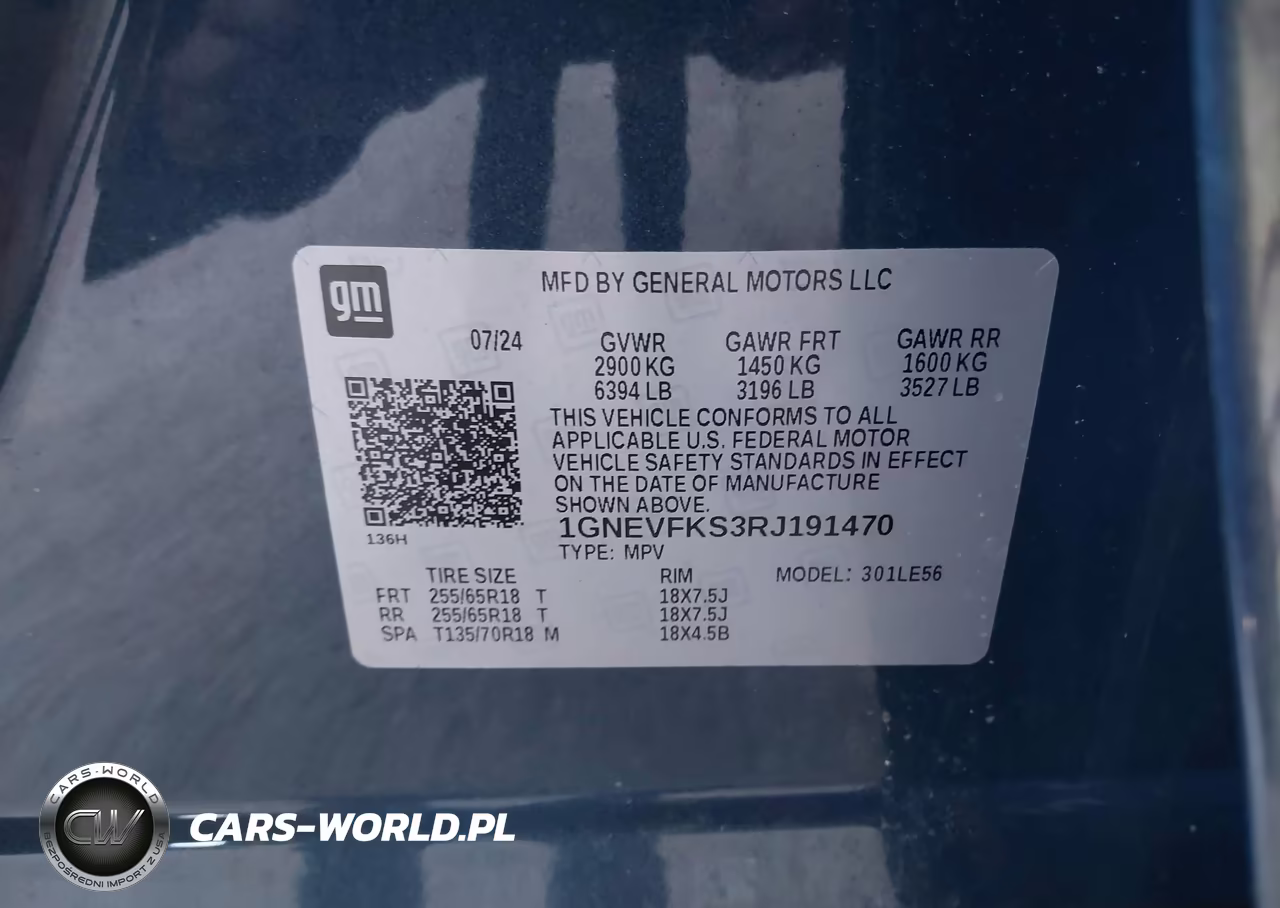 2024 Chevrolet Traverse Fwd Ls VIN:1GNEVFKS3RJ191470 - 9