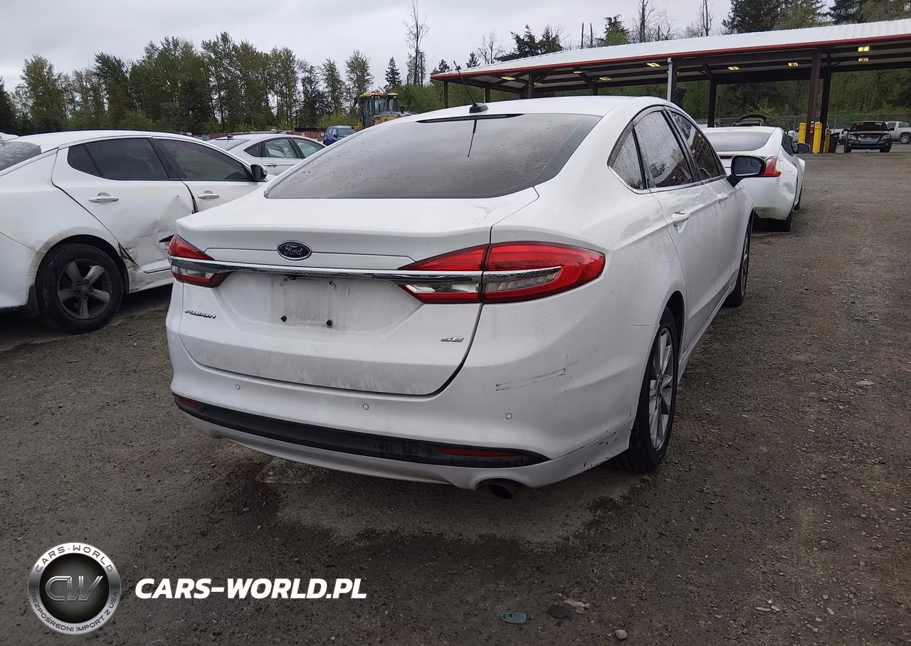 2017 Ford Fusion Se VIN:3FA6P0H72HR356054 - 4