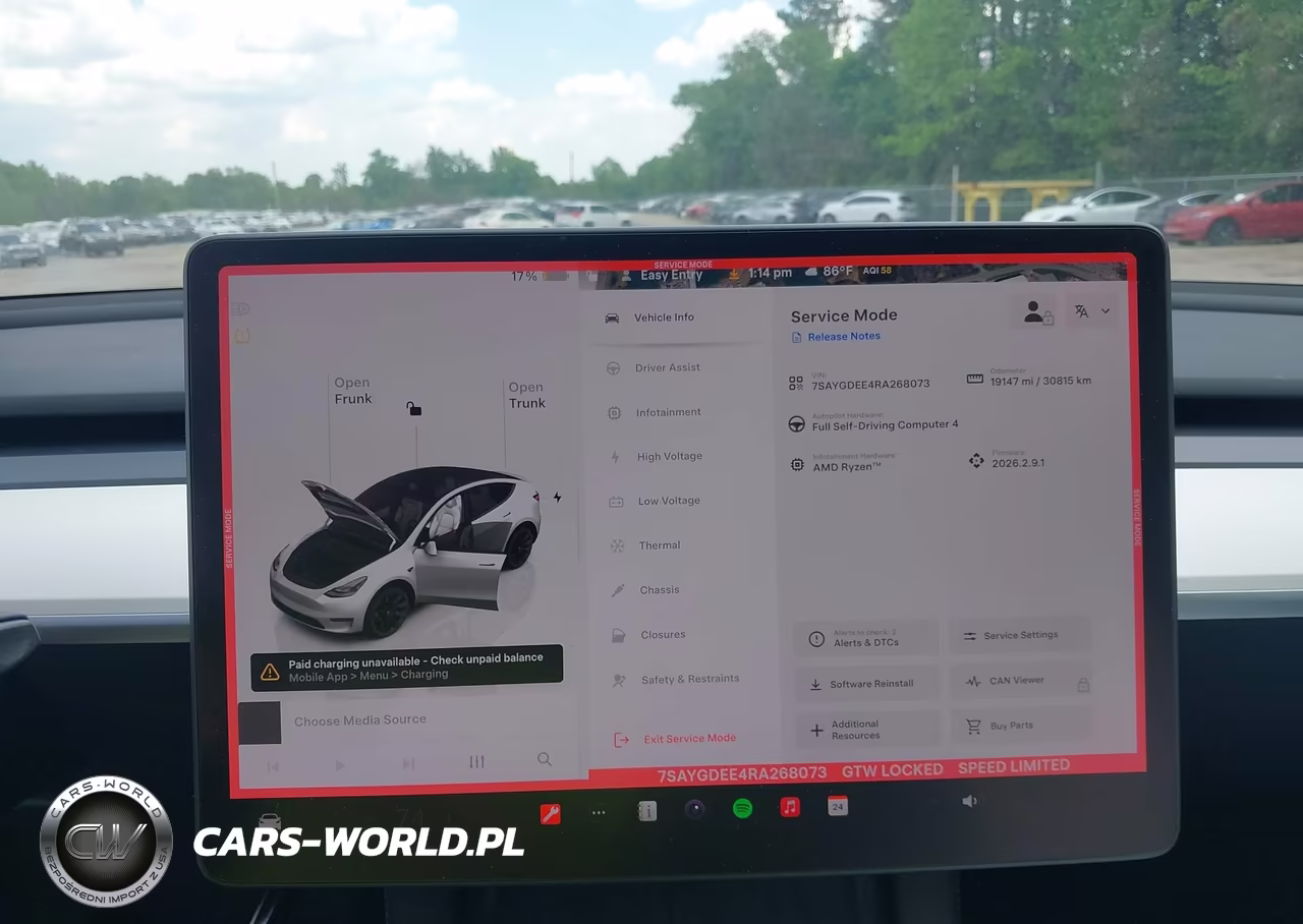 2024 Tesla Model Y Long Range Dual Motor All-Wheel Drive VIN:7SAYGDEE4RA268073 - 18