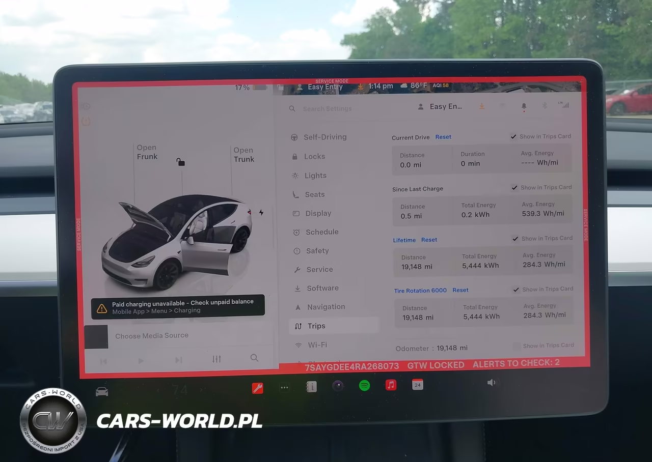 2024 Tesla Model Y Long Range Dual Motor All-Wheel Drive VIN:7SAYGDEE4RA268073 - 7