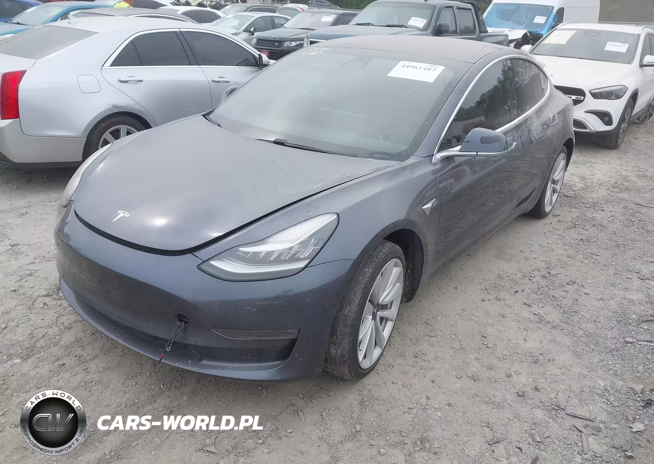 2018 Tesla Model 3 Long Range-Mid Range VIN:5YJ3E1EA0JF015073 - 2