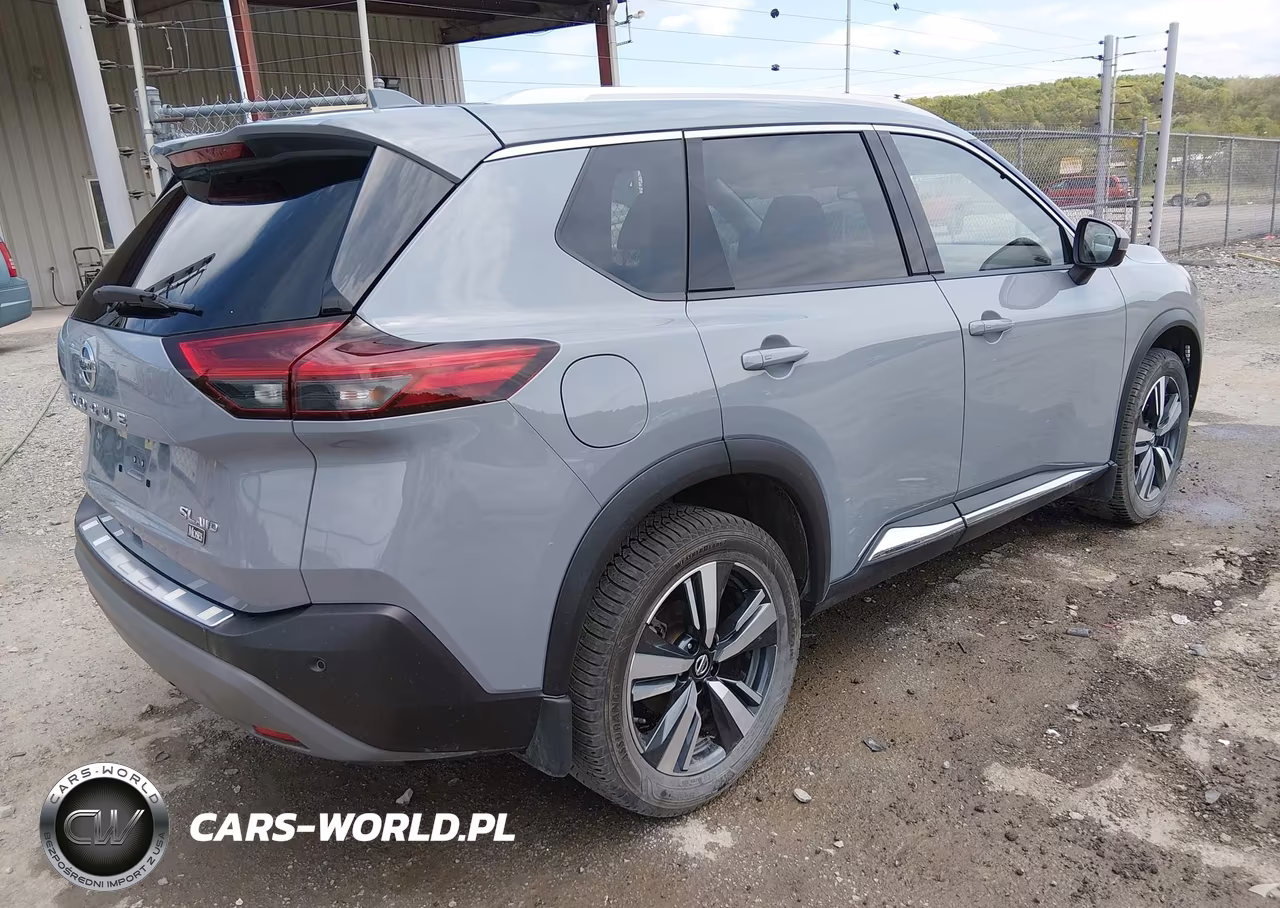 2021 Nissan Rogue Sl Intelligent Awd VIN:JN8AT3CB7MW240003 - 4