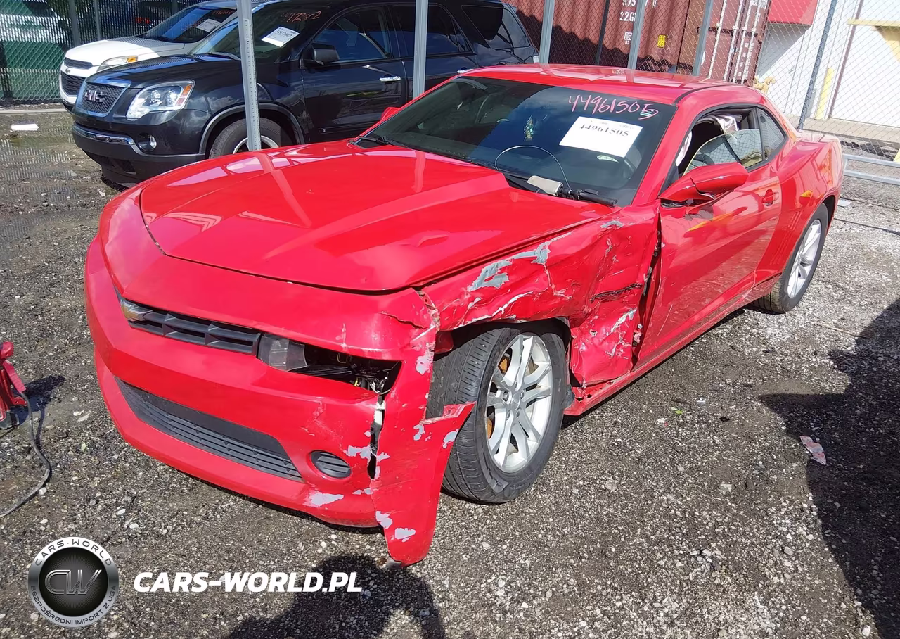2014 Chevrolet Camaro 2Ls VIN:2G1FA1E35E9144004 - 2
