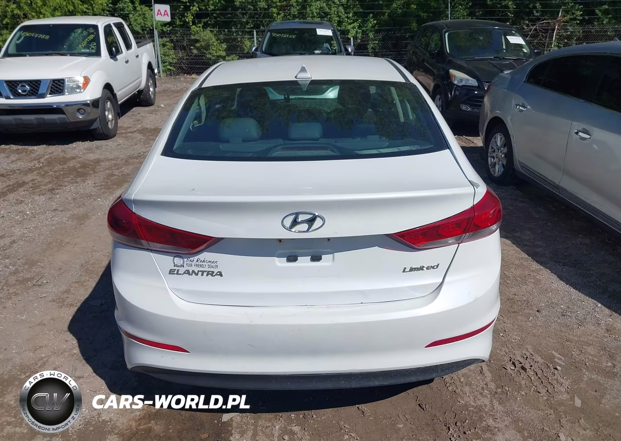 2017 Hyundai Elantra Limited VIN:5NPD84LF1HH000668 - 16