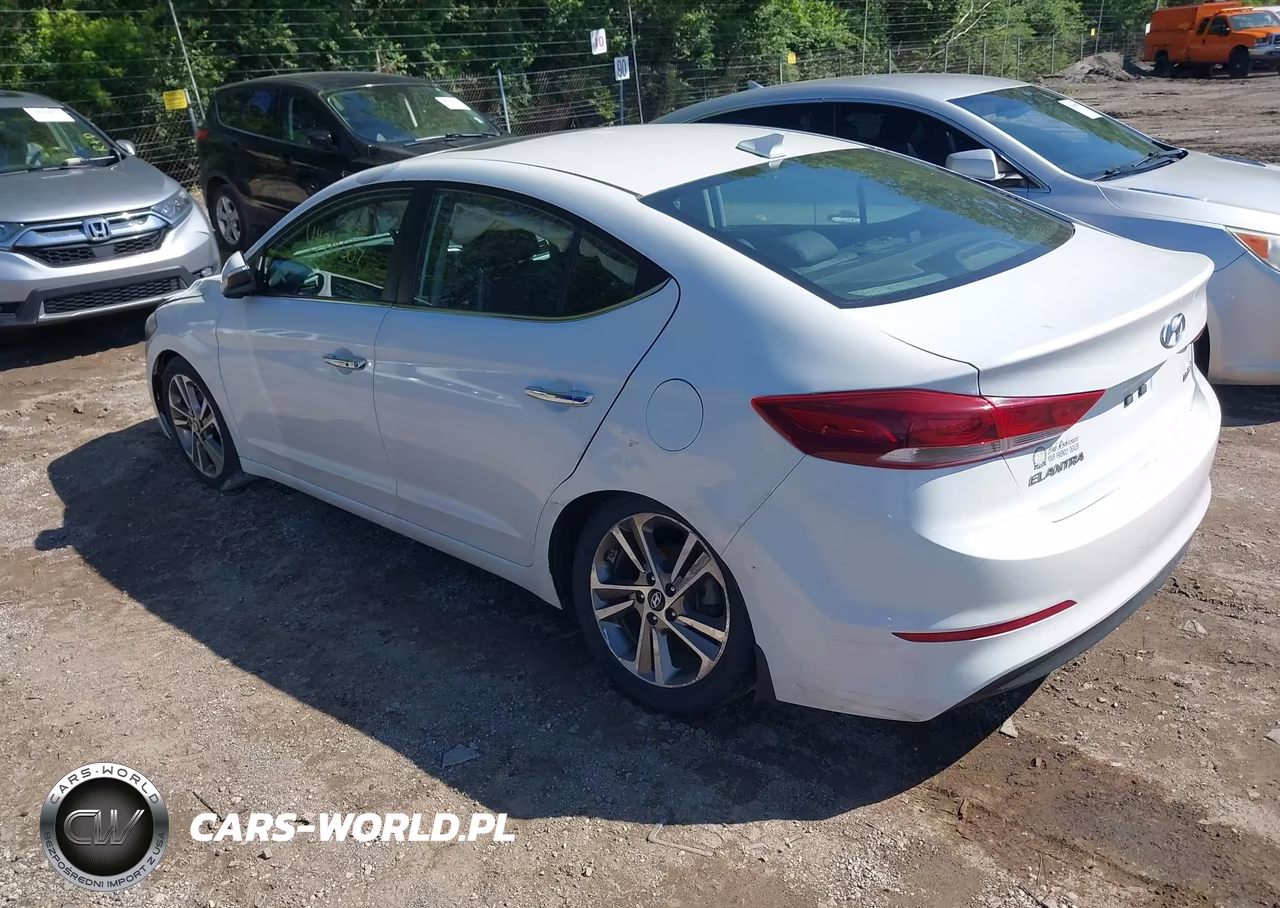 2017 Hyundai Elantra Limited VIN:5NPD84LF1HH000668 - 3